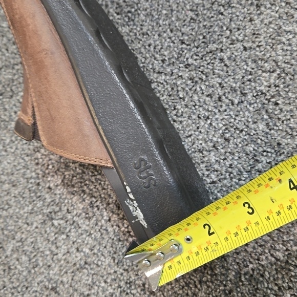 SAS Mens Voyage Leather Wedge Sandals Slide  shoes sz 10.5M - Picture 15 of 15